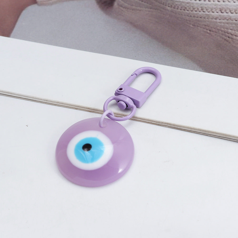 Wholesale Plastic Devil Eye Keychain